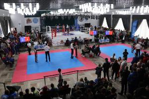 В Сумах проходит чемпионат Украины по кикбоксингу WAKO