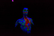 Ультрафиолетовый боди-арт в Сумах