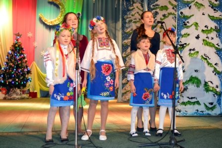 детские праздники на Святого Николая в Тростянце