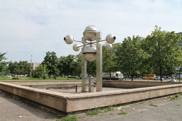 фонтан на ул.Харьковская